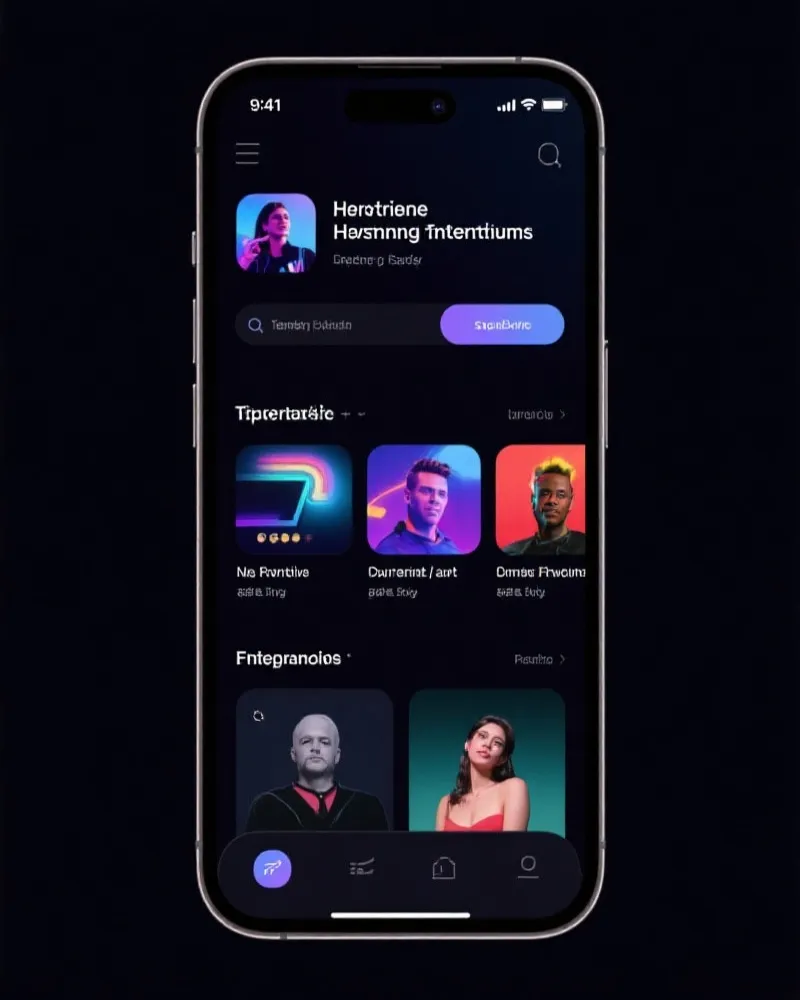 杏运娱乐 APP 界面展示