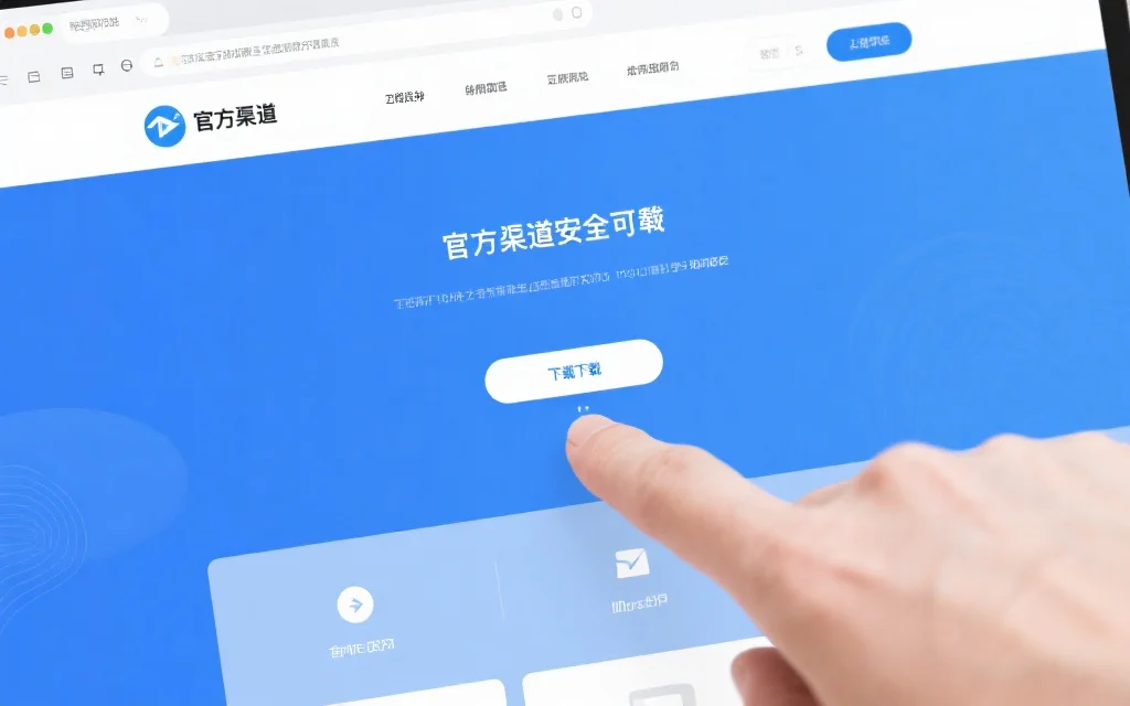 官方渠道下载示意图
